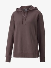 PUMA HER HOODIE SMALL, DUSTY PLUM NEW