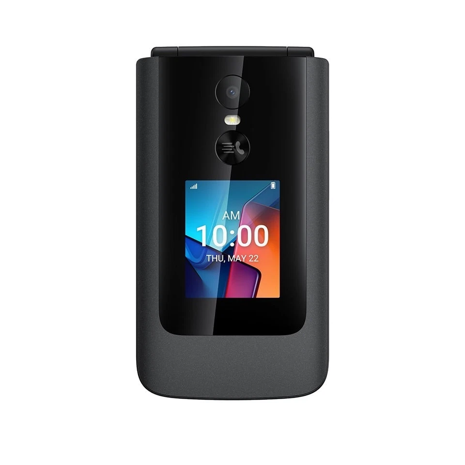 @ Metro by T-Mobile TCL T440W Flip4 (Flip 4) 5G 32GB Gray Flip Phone 🆕 - Image 2 of 4