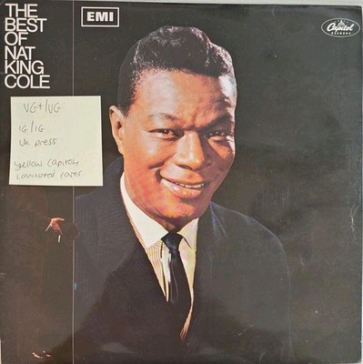 Nat King Cole The Best of Nat King Cole Vinyl Record VG+/VG ST 21139 