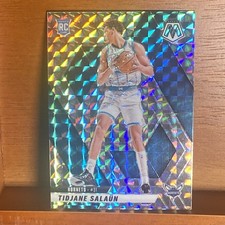 TIDJANE SALAUN 2024-25 PANINI MOSAIC SILVER MOSAIC PRIZM #241 RC ROOKIE HORNETS