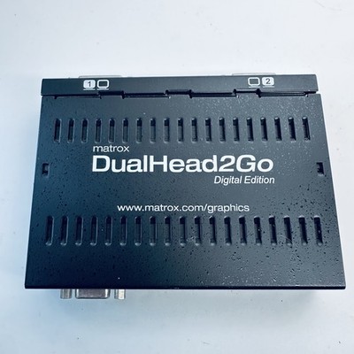 Matrox DualHead2Go Digital Edition D2G-A2D-IF Display Erweiterung TOP