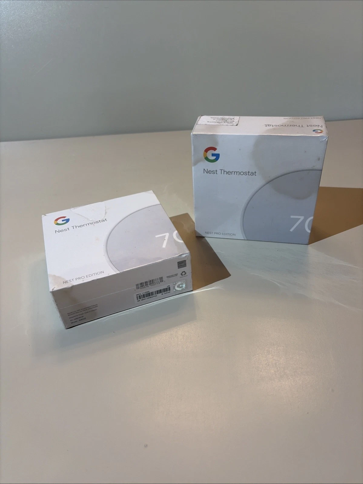 Lot 2 New Google Nest ThermostatNest Pro Edition G4CVZ-GA02180 US Free Shipping!