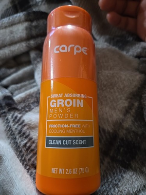 #ad #ad Carpe Sweat Absorbing MEN#x27;S GROIN POWDER 2.6 oz 75 g CLEAN CUT Scent $17.77