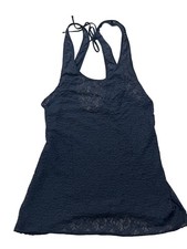 Victoria's Secret Y2K Black Lace Babydoll Chemise Slip Dress Womens M-L Coquette