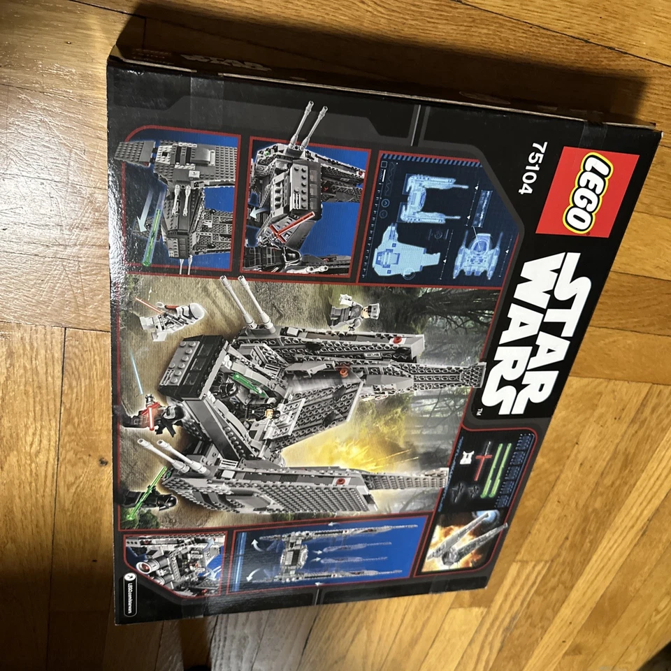Brand New Factory Sealed LEGO Star Wars: Kylo Ren's Command Shuttle (75104) - Image 2 of 4