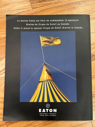 Cirque Du Soleil Dralion Souvenir offizielles Programmbuch - Bild 2 von 2