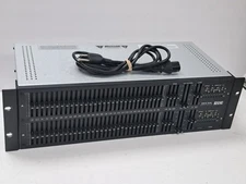 Rane DEQ 60L Dual Channel 30 Band Graphic Equalizer Long Fader 3 band EQ