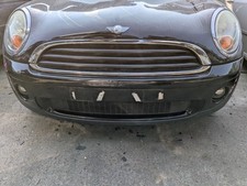 MINI HATCH ONE MK2 R56 2010 PRE-LCI FRONT BUMPER WITH DRL IN MIDNIGHT BLACK A94