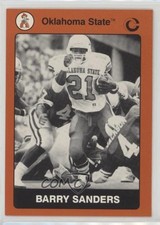 1991 Oklahoma State University Cowboys Barry Sanders #76 HOF 0s4