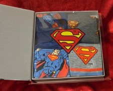 Men's Superman crew socks, Size 6-12, new in package, 4 pack