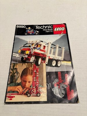 LEGO Technic #8890 Idea Book Original Instructions Booklet Catalog