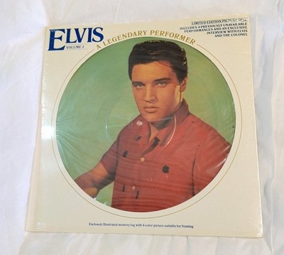 Elvis Presley - Legendary Performer Vol.3 LP USA Picture Disc SEALED RCA