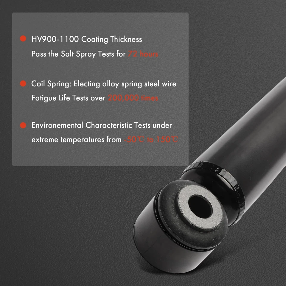 2Pcs Rear Suspension Shock Absorber Assembly w/ Top Mount  for Mazda 6 2018-2021 - Image 4 of 4