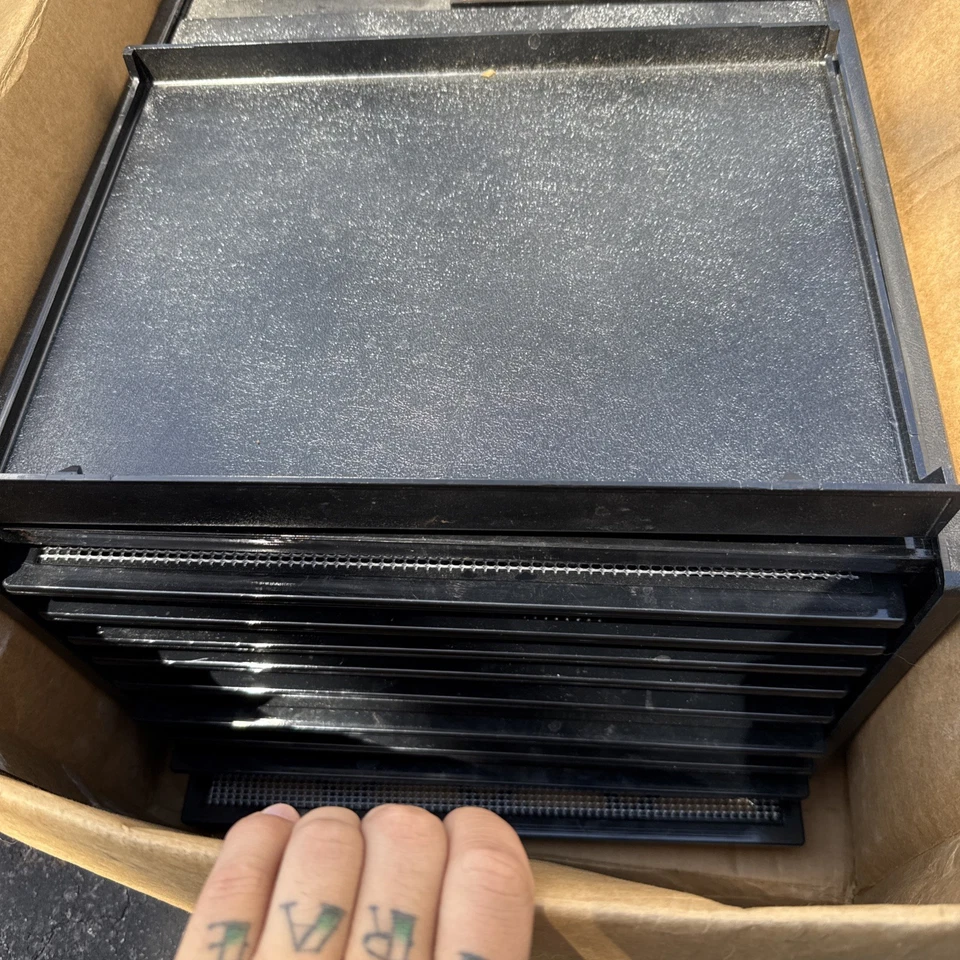 Excalibur 豪华 9 托盘食品脱水机 带 26 小时计时器 黑色 — 第 4/4 张图片