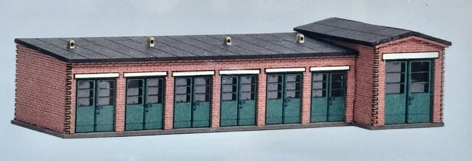 Fabrik / Werkstatt / Lagerräume:  H0-Bausatz NEU eingeschweißt - Bild 4 von 4