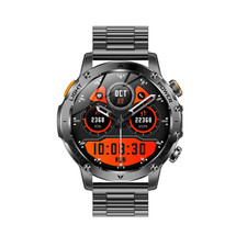 Military Smart Watch for Men,Bluetooth Call,1.85"HD,1000mAh,2 Straps,iOS Android 2