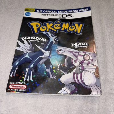 #ad Pokemon Diamond Pearl Versions Official Players Guide 2007 Nintendo Power No Map $9.60