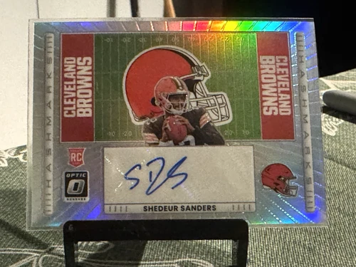 2025 Donruss Optic Shedeur Sanders Base (RAW)