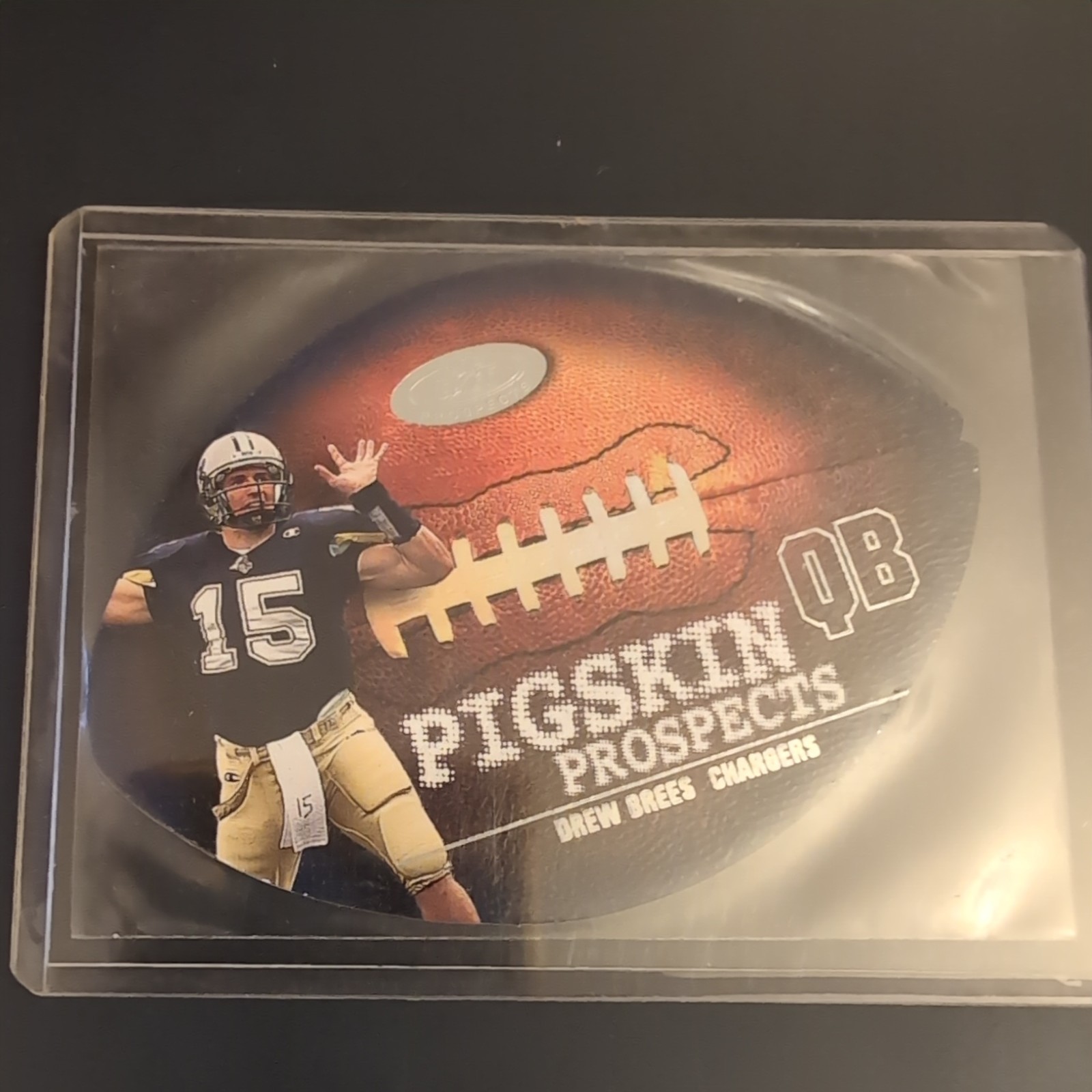 Drew Brees Fleer Hot Prospects Pigskin Prospects #1 Base