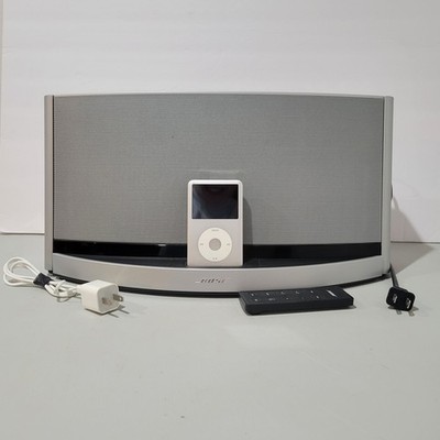 Bose Silver SoundDock 10 | Silver Apple iPod Classic Gen7 160GB 
