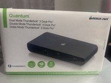 IOGEAR Quantum Dual Mode Thunderbolt 3 Dock Pro Station with 60W Charging