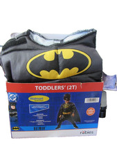 New BATMAN Halloween Costume Size Toddlers 2T