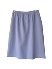 Graff Women's Size 14 Petite Straight Casual Midi Skirt Light Purple Vintage — photo 1