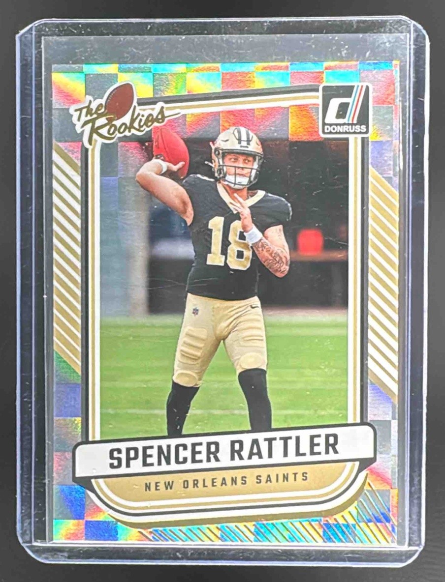 EL.153 Spencer Rattler 2024 Panini Donruss #TR-24 The Rookies Rookie RC