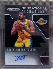 TALEN HORTON-TUCKER AUTOGRAPHED CARD