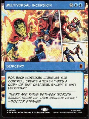 Multiiversal Incursion (Borderless) [MSH - 300]ENMagicMarvel Super Heroes