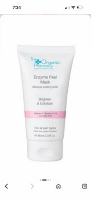 The Organic Pharmacy Enzyme Peel Mask 60ml Brightening Exfoliating Face
