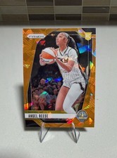 2024 Panini Prizm WNBA Angel Reese Orange Ice Prizm SP Rookie Card Chicago Sky