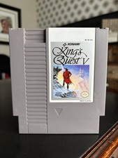 King's Quest V Nintendo NES Video Game Pak Cartridge Point N Click Adventure