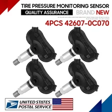 Replace Genuine 42607-0C070 TPMS Tire Pressure Sensors For Toyota Sienna Tundra