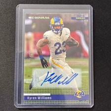 🚛GN 2024 PANINI DONRUSS FOOTBALL RETRO 2004 AUTO /25 KYREN WILLIAMS #13