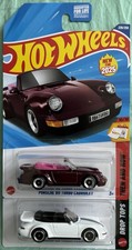 HOT WHEELS PORSCHE 911 TURBO CABRIOLET Lot Of 2 Colors