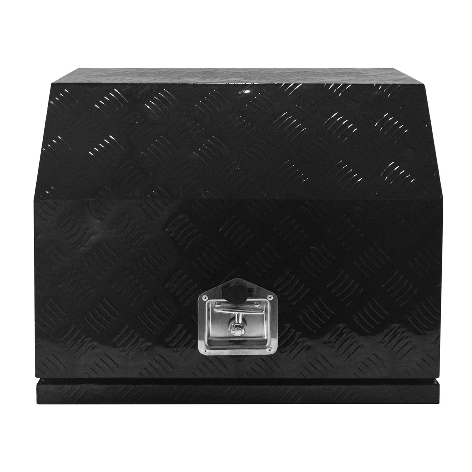 24"x19"x15" Black Aluminium Generator Toolbox Box for Outside/RV/Truck/Trailer - Image 3 of 4