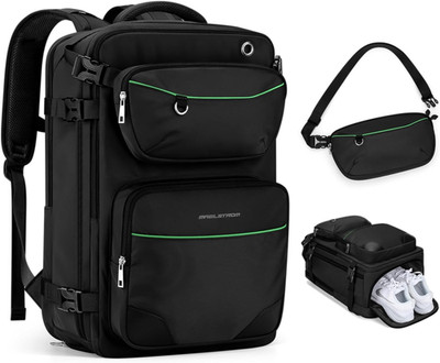 Travel Backpack for Men Women, 35L Carry on Backpack for Traveling on Airplane,W