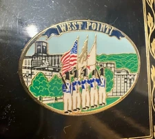 Vintage NPS Souvenir Travel Lapel Hat Pin - West Point Military Academy New York