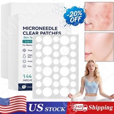 1 3BOX Curalona Microneedle Patches 144pcs, Skin Tag Wart Acne Remover Patches