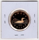 1998 LOONIE LOON BIRD PROOF CAMEO ONE 1 DOLLAR COIN ELIZABETH II
