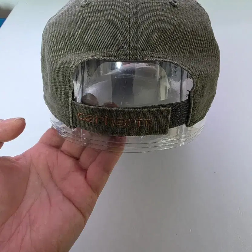 Carhartt Khaki Cap Unisex Adjustable Hat thumbnail 3