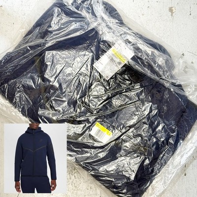 *NEW* Men NIKE Tech Fleece Windrunner Full-Zip Jacket OBSIDIAN (HV0949-451)  
