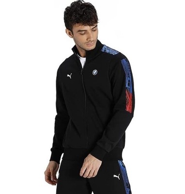 MEN'S PUMA BMW MMS T7 MOTORSPORT FUL ZIP TRACK JACKET Motorsports Medium Car