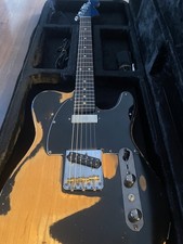 Fender Telecaster 1981 custom Black road worn, Seymour Duncan pickups.