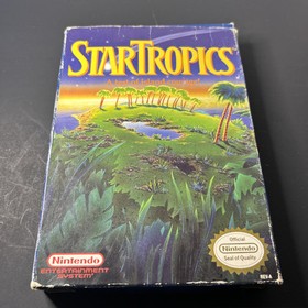 Startropics (Nintendo NES, 2000) Box, Booklet