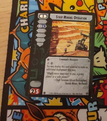 Battletech CCG TCG: Strip Mining Operation