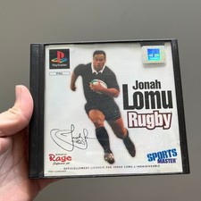 Thumbnail of ebay&reg; auction 800362656248 | Jonah Lomu Rugby Sony PlayStation PS1 PAL SLES-00611 Sports Game Retro 1997