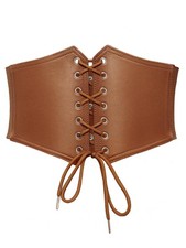 Bbonlinedres Womens Corset Belt Renaissance Costume Lace-up Elastic Underbust...