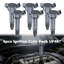2026NEW 6 Ignition Coils Pack UF487 2006-2012 For Toyota RAV4 3.5L V6